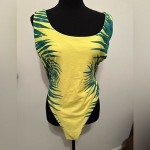 Women’s aerie swim suit - tropical flowers